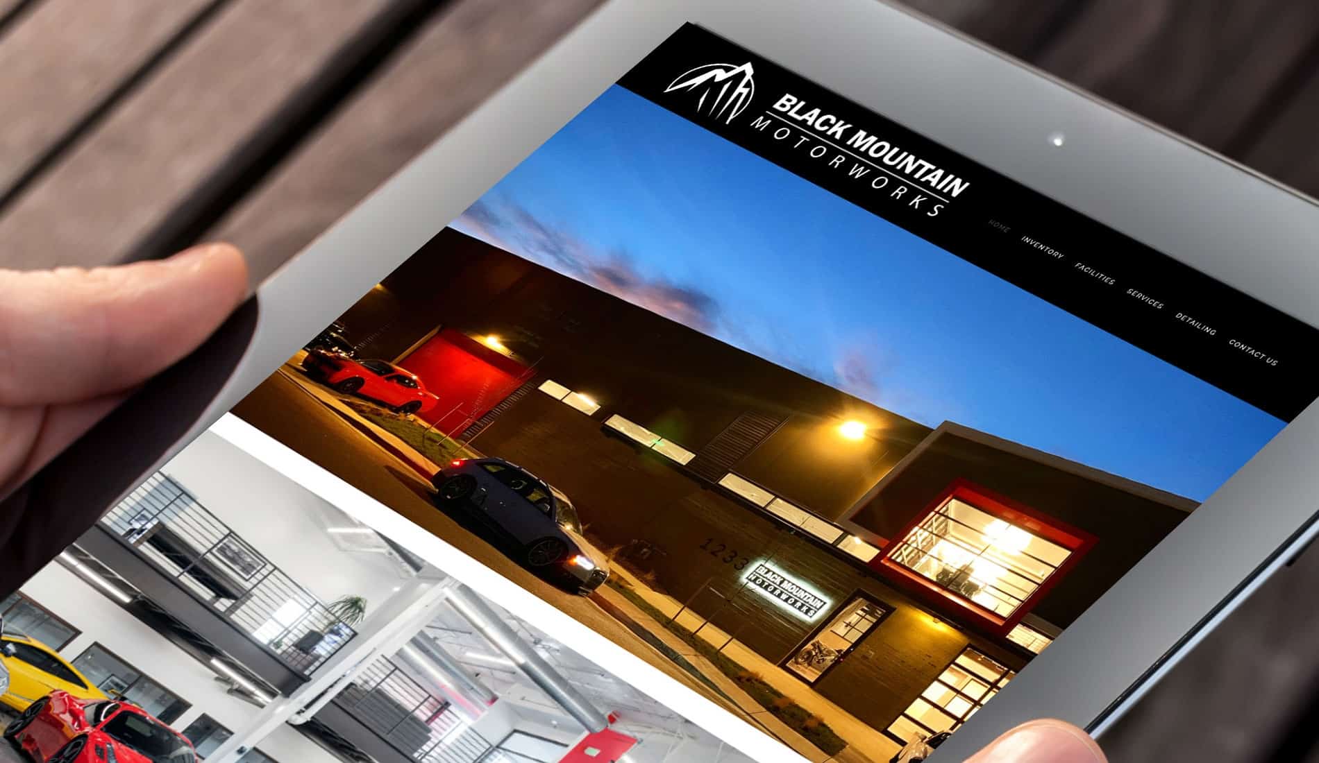 Black Mountain Motorworks Big Orange Planet Denver Web Design