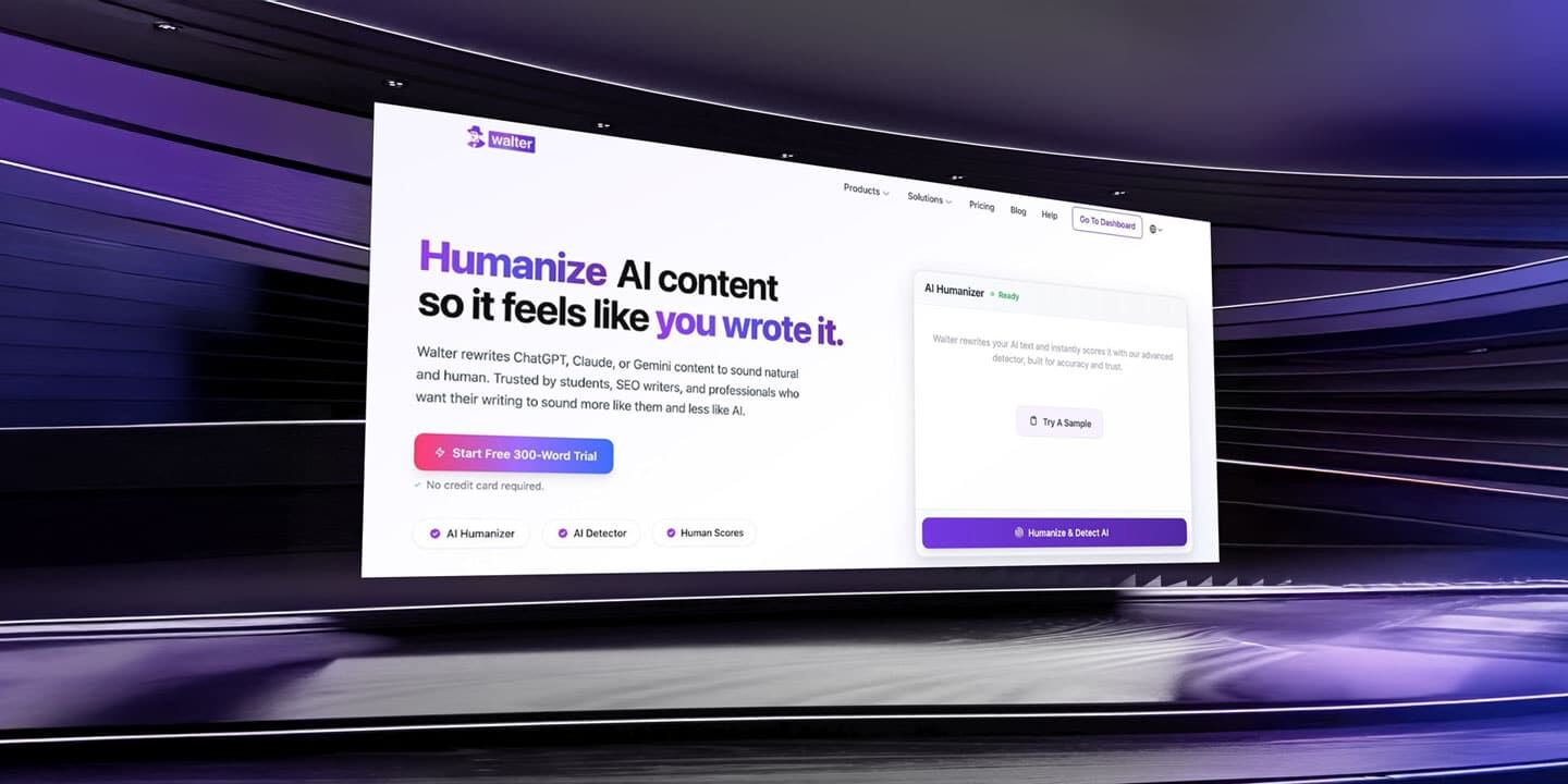 walter writes, AI humanizer