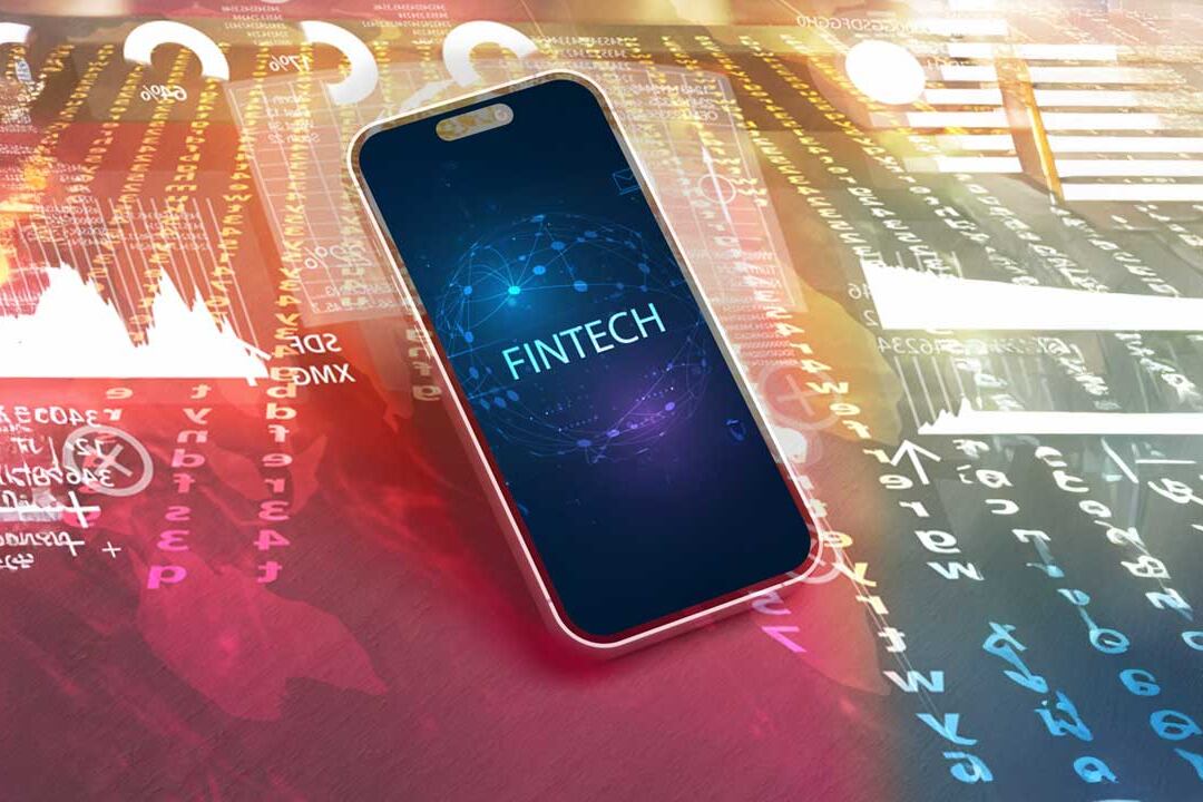 Fintech app dashboard with a shield icon representing encryption, compliance, and secure APIs