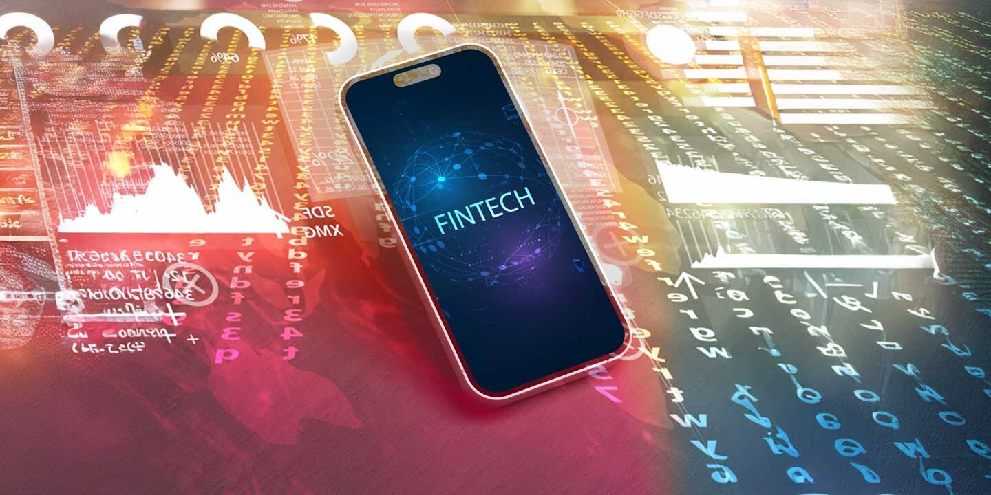 Fintech app dashboard with a shield icon representing encryption, compliance, and secure APIs