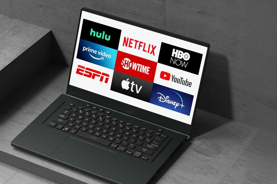 Streaming platforms compared for live sports coverage with a geo-blocking icon