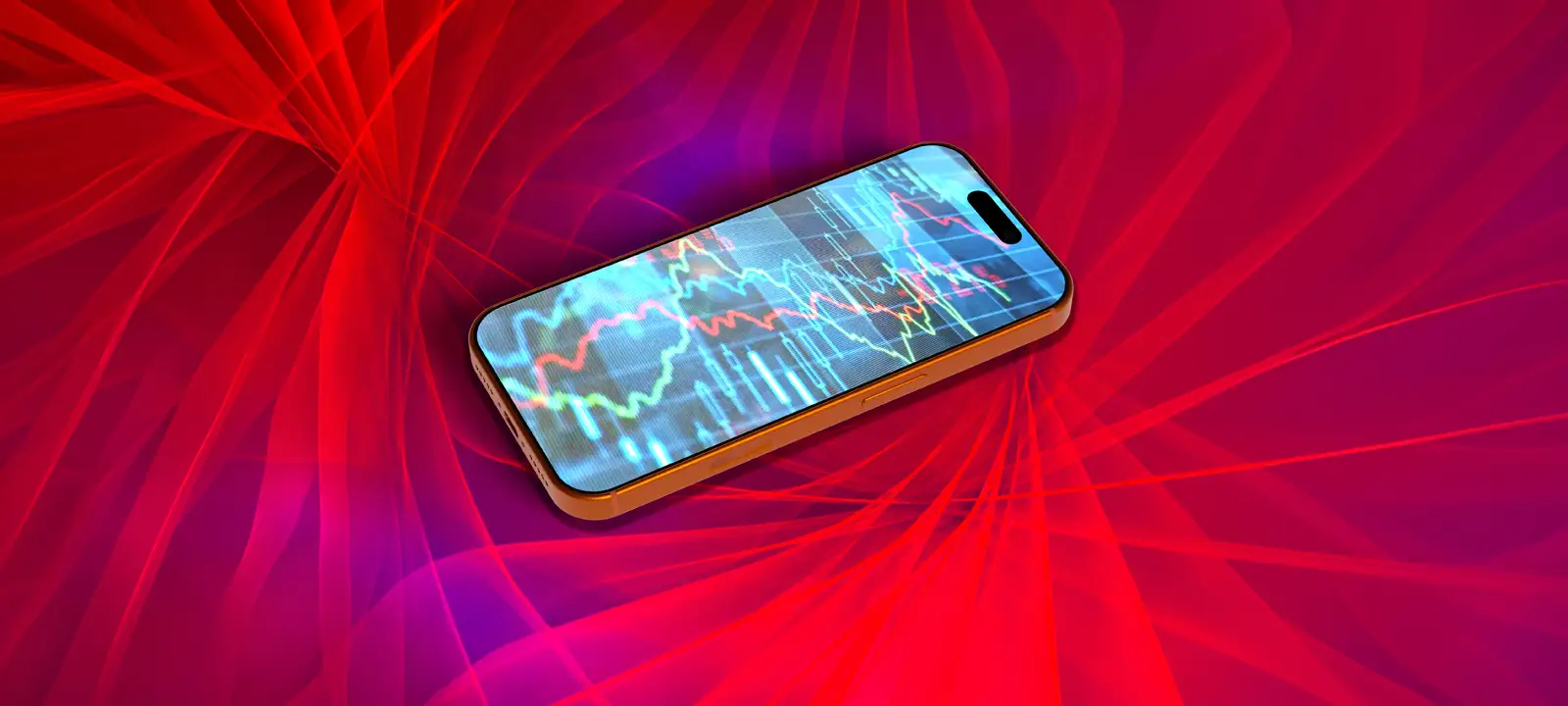 Google search ranking volatility chart showing fluctuations in SEO performance