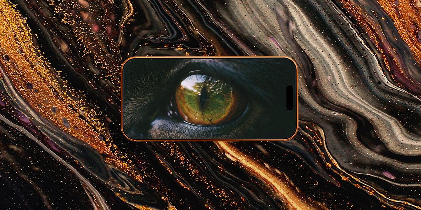 Abstract galaxy landscape with a watchful eye representing evidence, perspective and understanding.