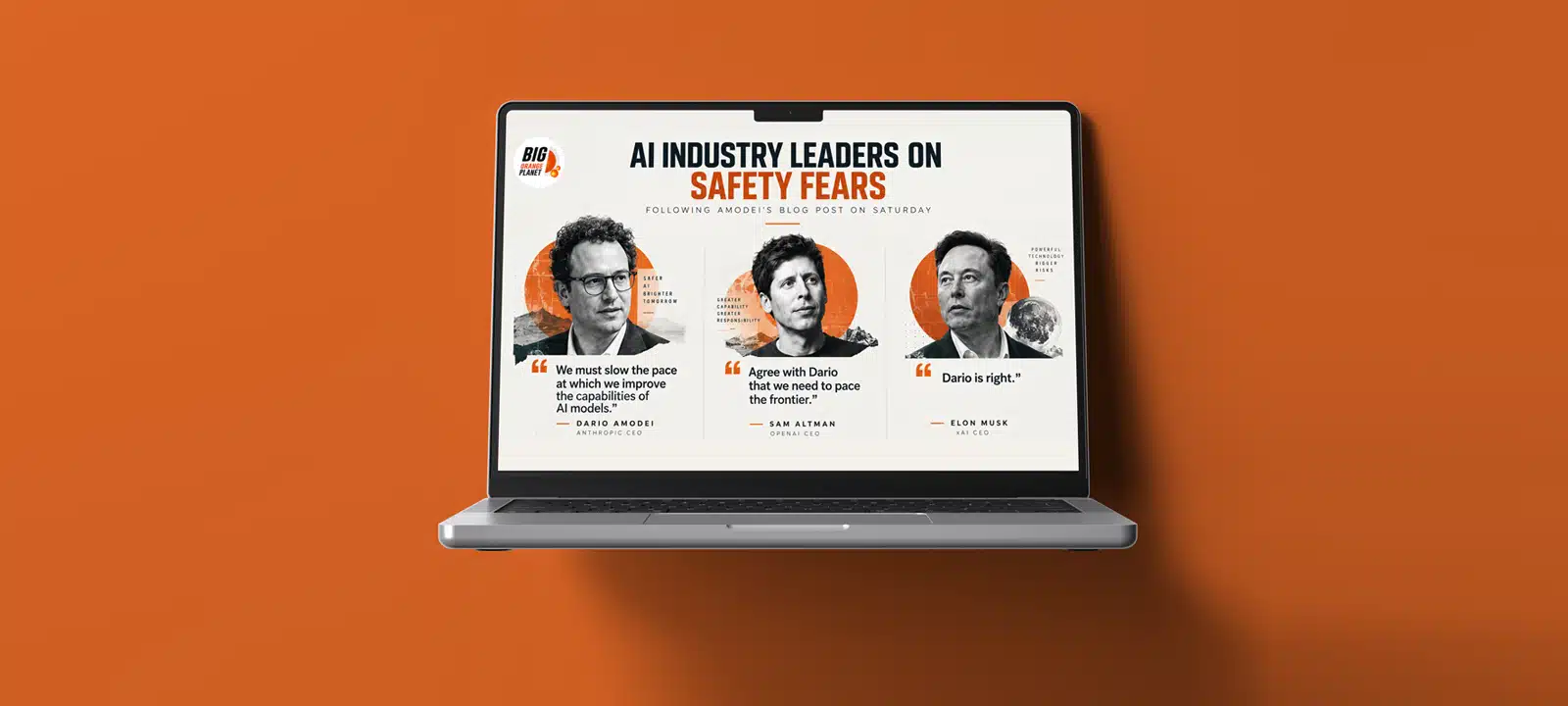 AI industry leaders discussing calls to slow down artificial intelligence development